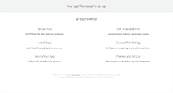 Desktop Screenshot of formabtp.com